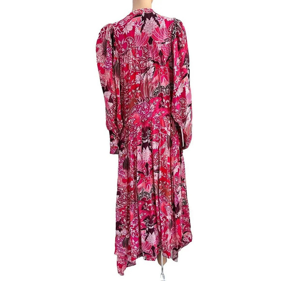 Chufy Maiah Pink Floral Maxi Dress - Picture 5 of 7